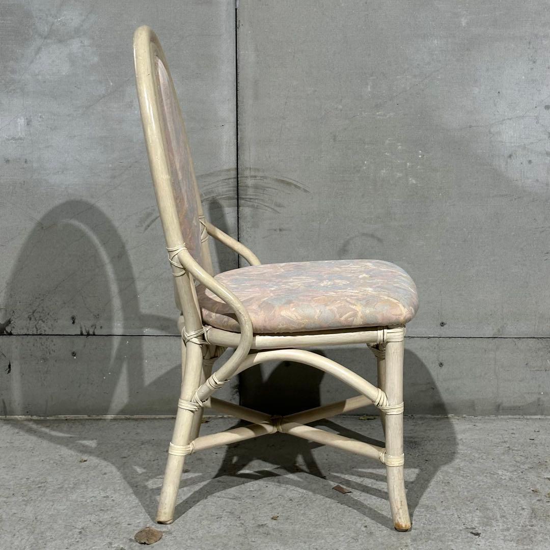 ✦90s✦ アンティーク調 ラタンチェア OLIVER エレガントデザイン