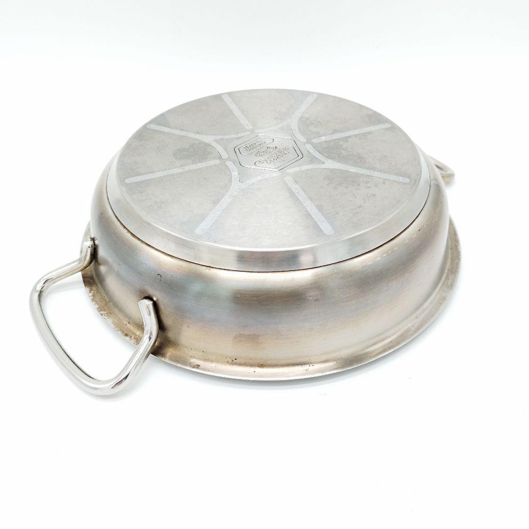 フィスラー　プロコレクション　パエリアパン　24cm　浅型両手鍋　IH対応