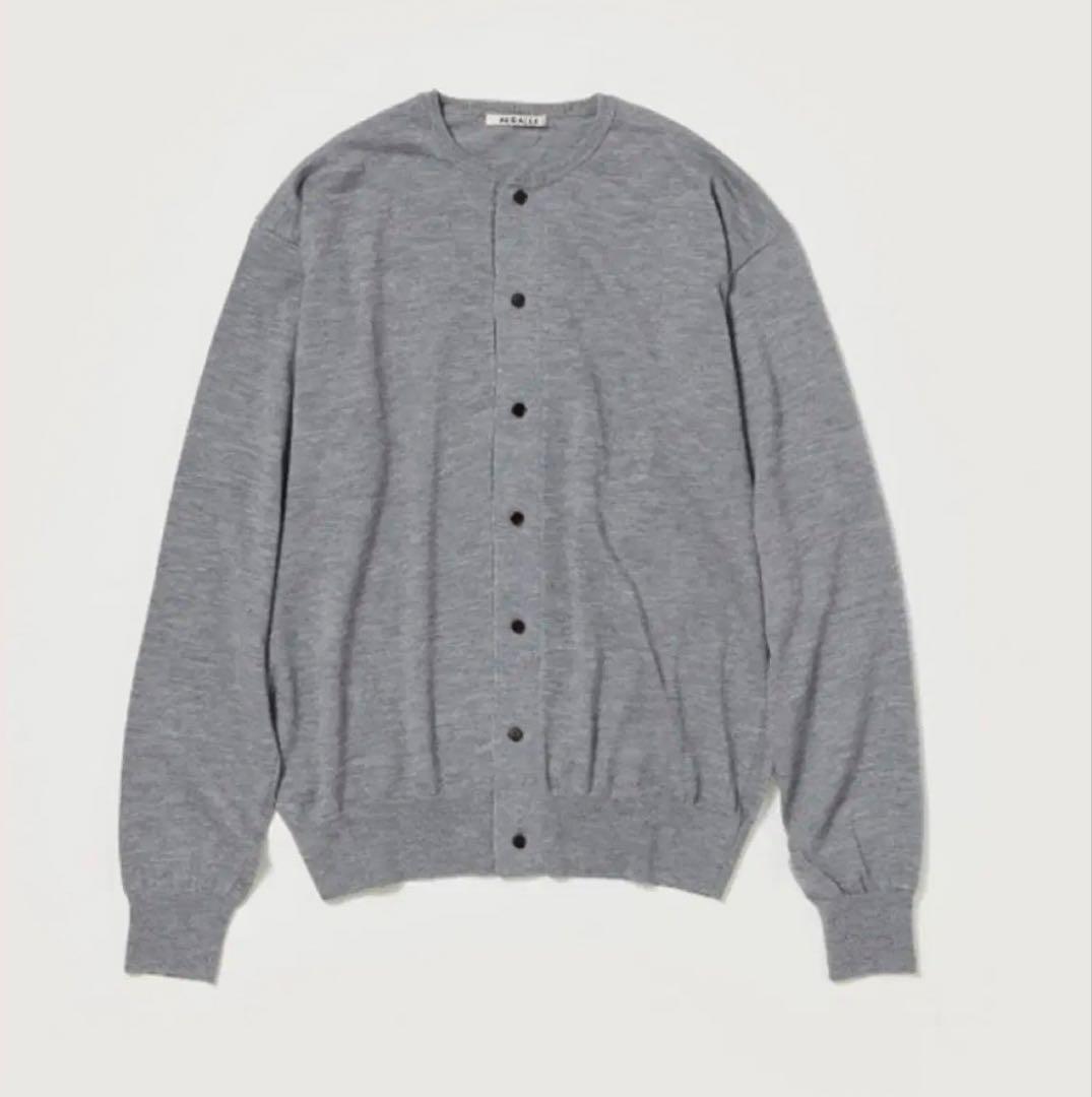 Ｓ*様 新品　AURALEE CASHMERE HARD TWIST CARDI