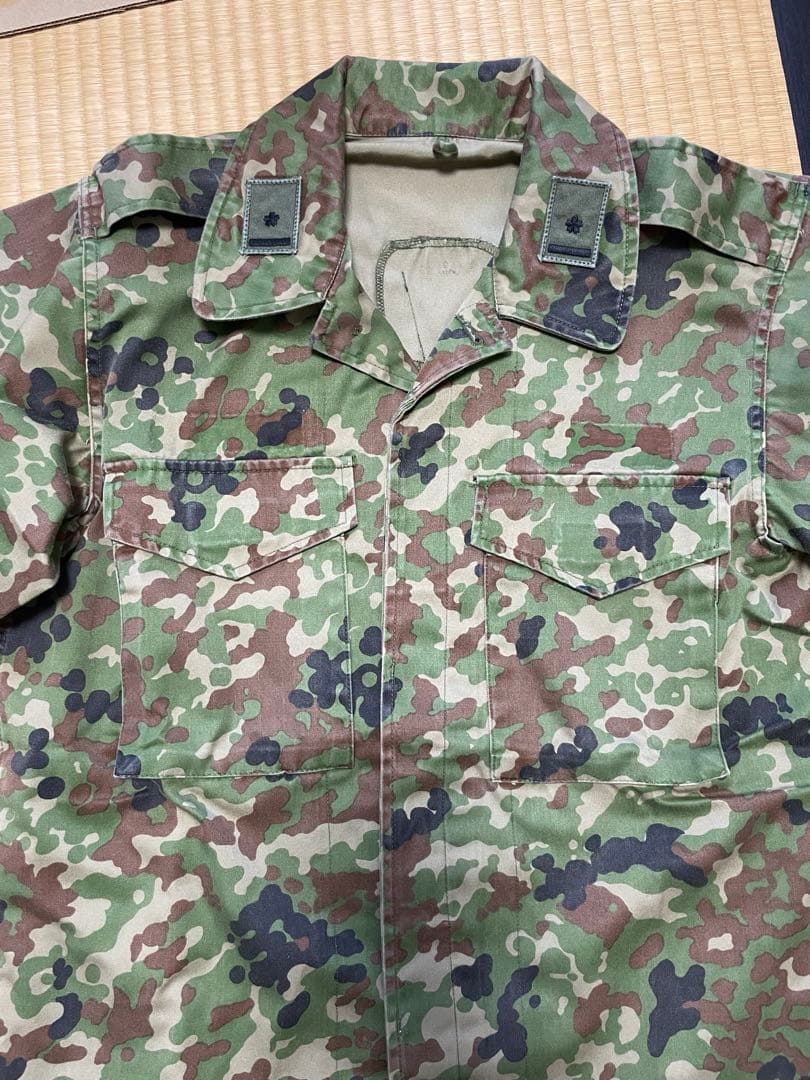 【USED】陸上自衛隊 戦闘服3A相当 半長靴1型 迷彩帽付き PX品