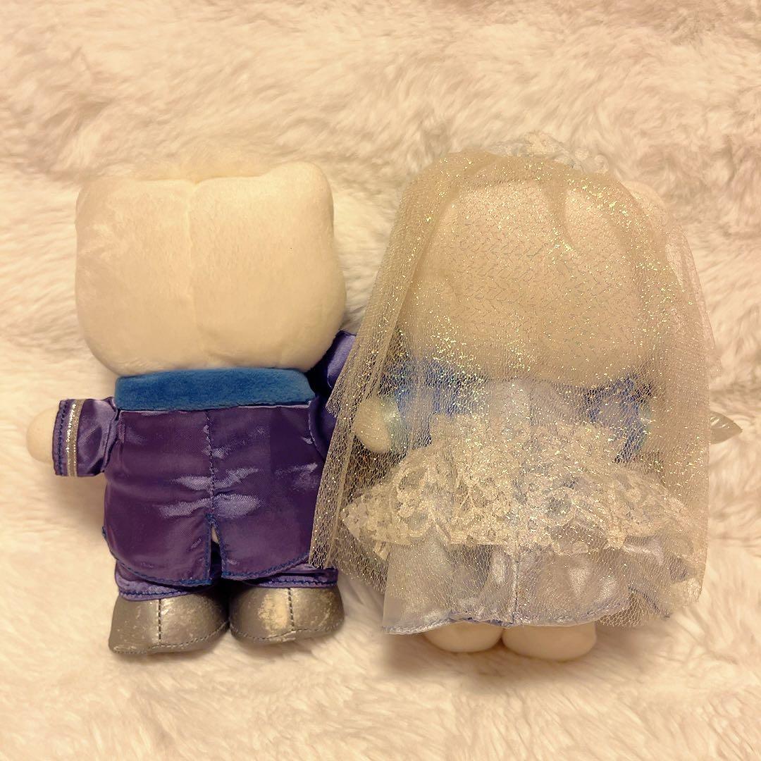 希少レア　ハローキティ　ダニエル　ぬいぐるみ　ウェディング　平成レトロ