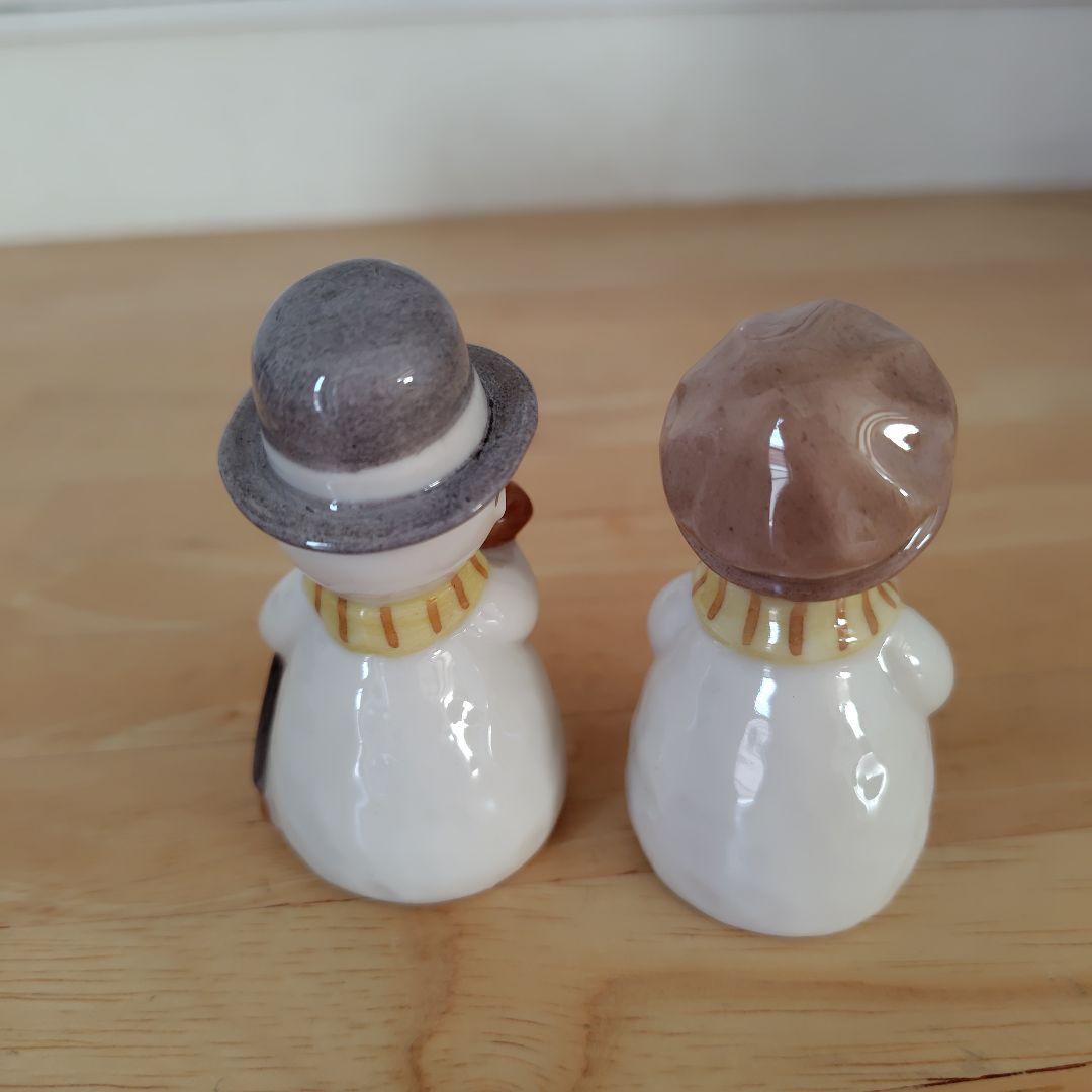 ロイヤルコペンハーゲン　フィギュリン　スノーマン　おじいさん＆おばあさん