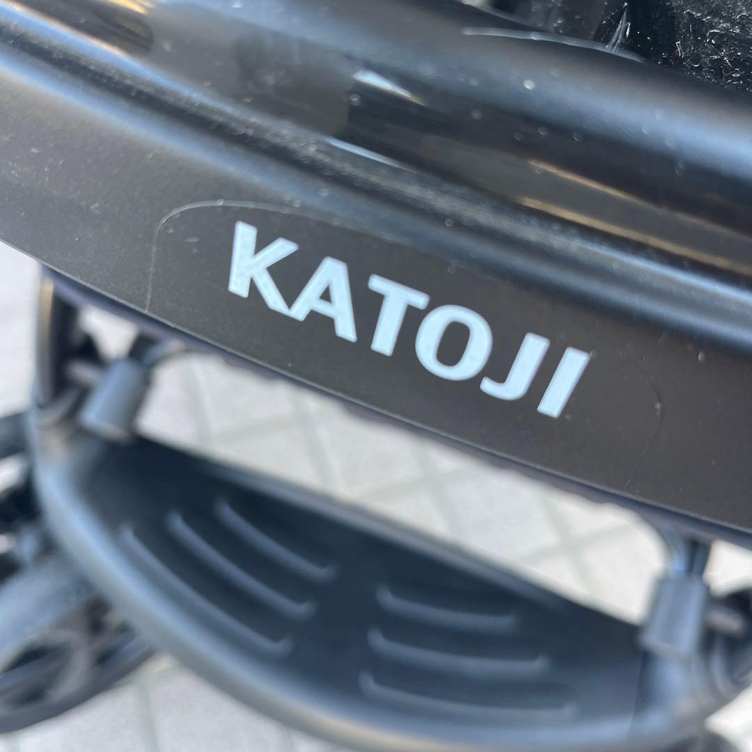 EK様【美品】KATOJI カトージ　2人でゴーDX デニム　2人乗りベビーカー