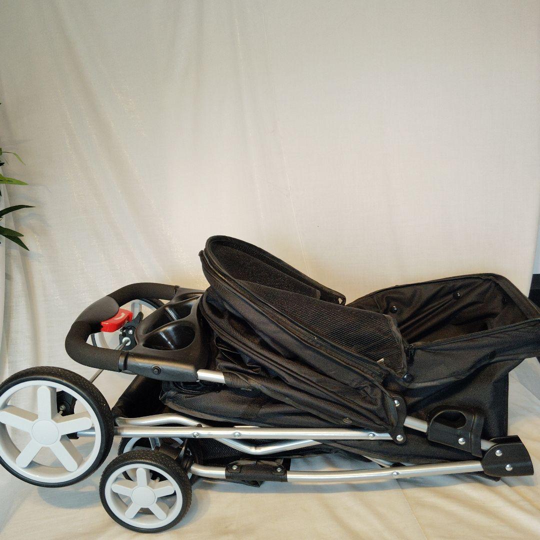 ペットカート ブラック メッシュ