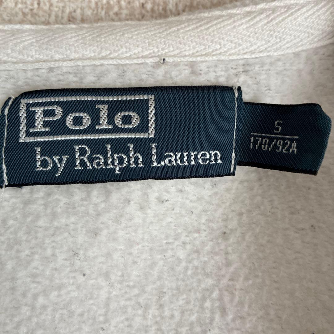 Polo by Ralph Lauren ホワイト フーディ　パーカー　Sサイズ