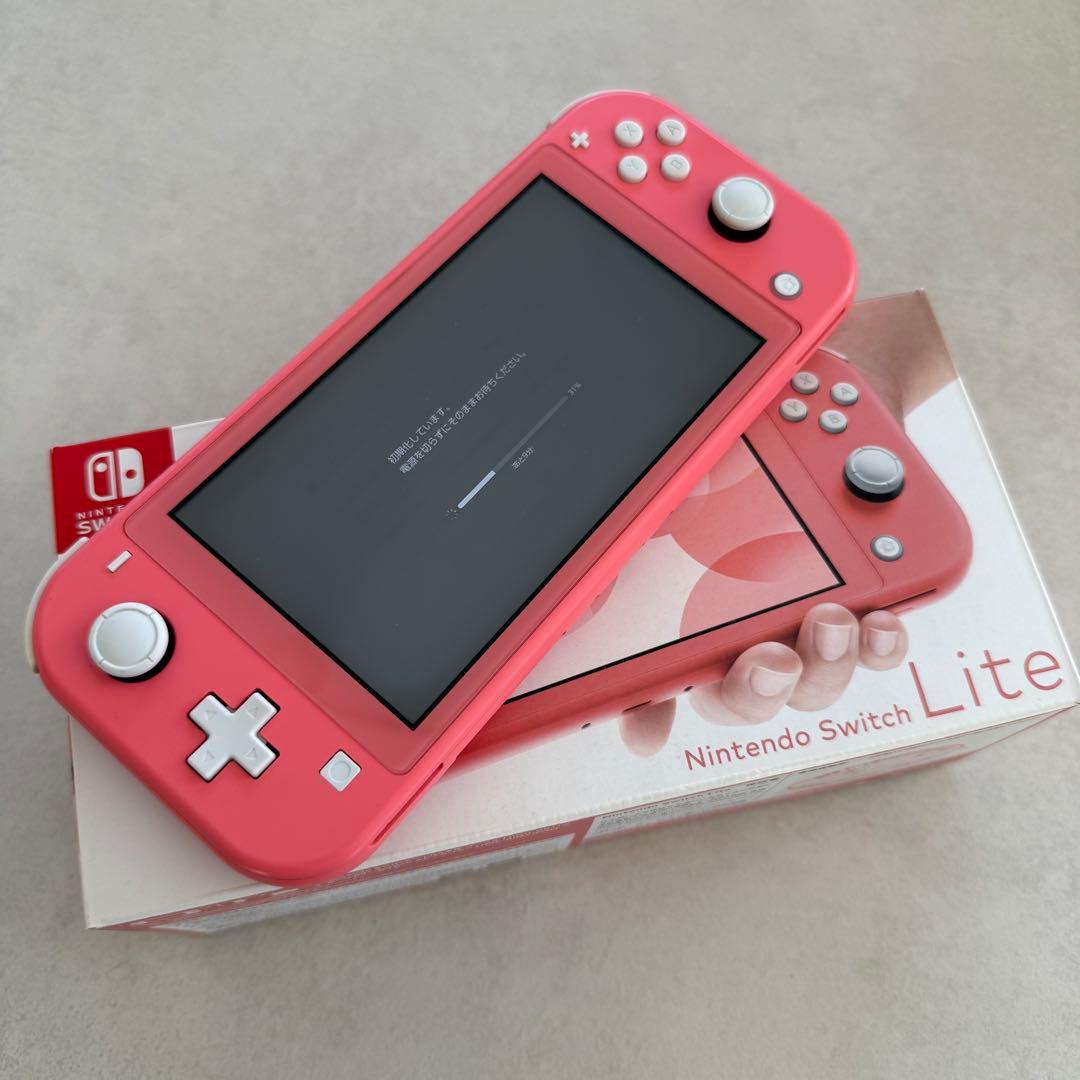 Nintendo Switch Lite コーラルピンク 本体 スイッチ ライト