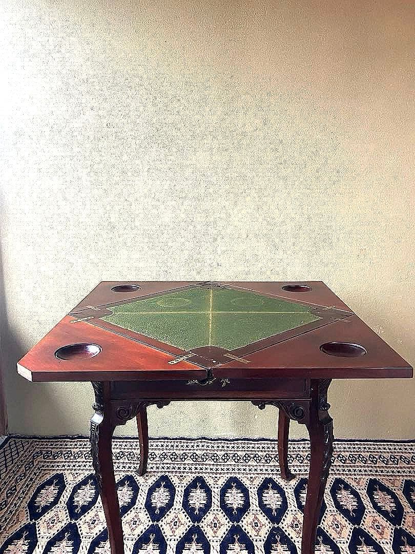 イギリス購入　アンティー　ゲームデスク