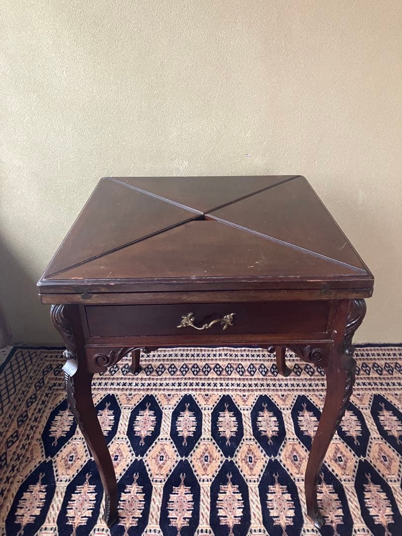 イギリス購入　アンティー　ゲームデスク