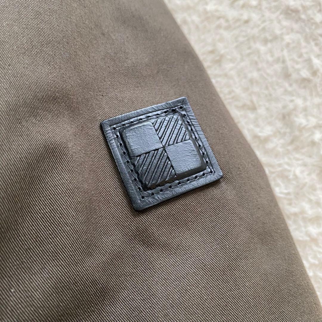 【近年モデル】WOOLRICH 　ロングダウンコート　ラビットファー　カーキ　M