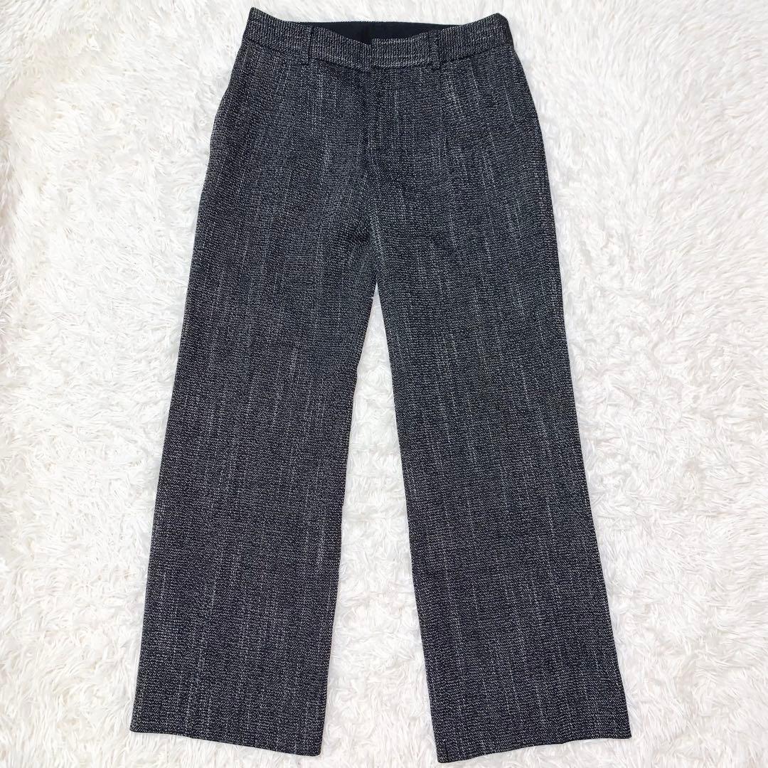 極美品 マッキントッシュロンドン セットアップ パンツスーツ ストレッチ 霜降り