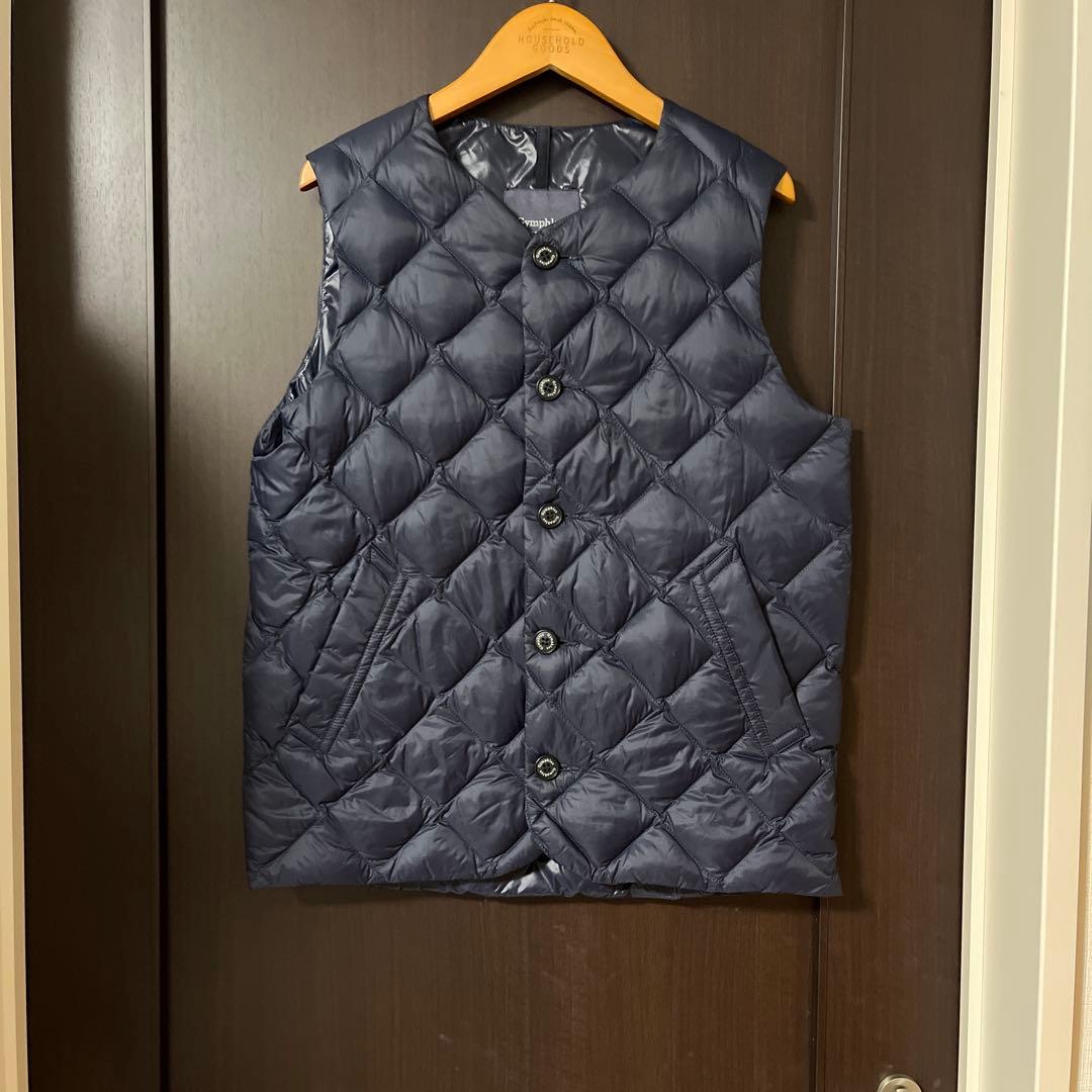美品＊ジムフレックス＊キルティングダウンベスト＊インナーダウンベスト