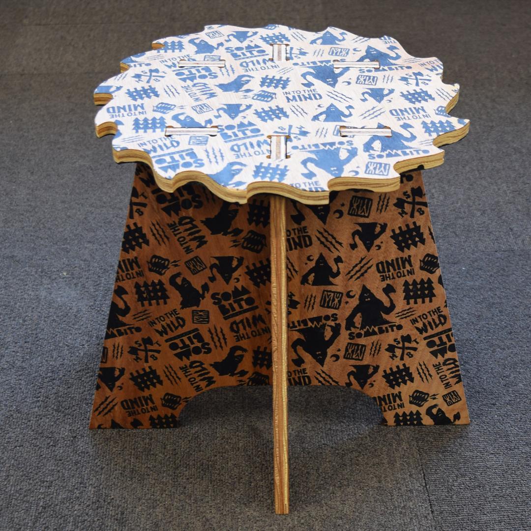 GRINDLODGE グラインドロッヂ スツール somabito 生刷り