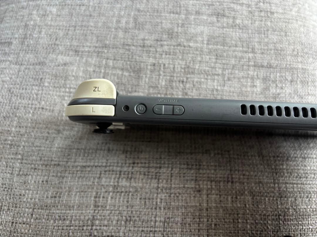 Nintendo Switch Lite 本体　グレー　スティック破損　ケース付