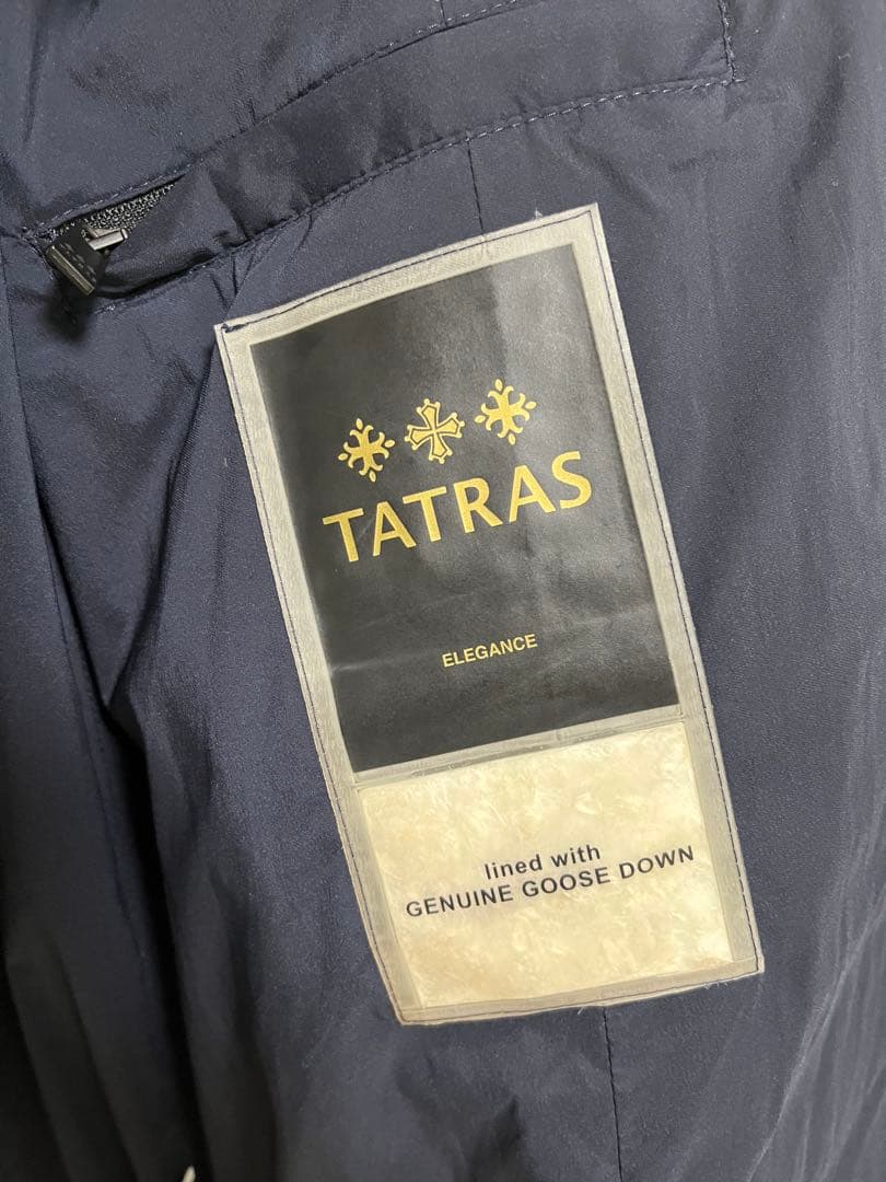 【本日限定価格】TATRAS ネイビー ダウンジャケット