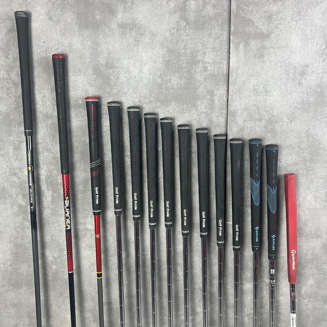 テーラーメイド　タイトリスト　メンズゴルフ14本フルセット　男性　右利き