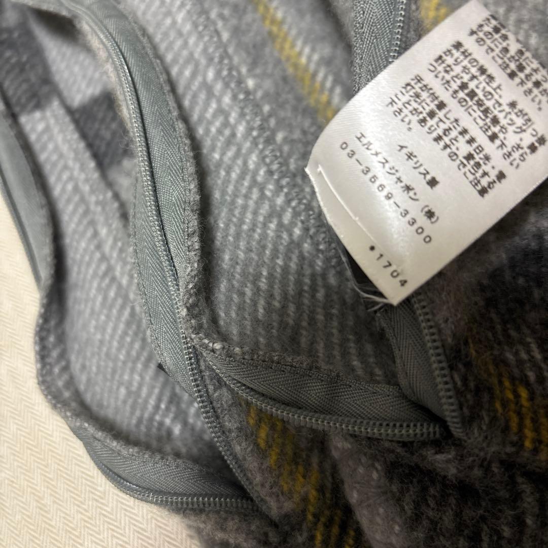 HERMES エルメス Hロゴ 枕 インテリア クッションカバー　2枚セット