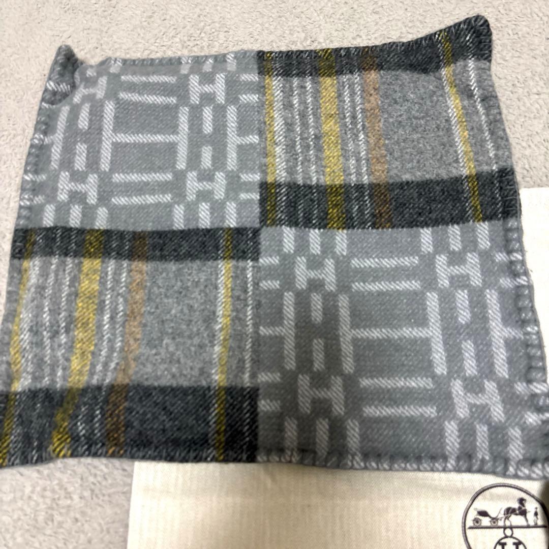 HERMES エルメス Hロゴ 枕 インテリア クッションカバー　2枚セット