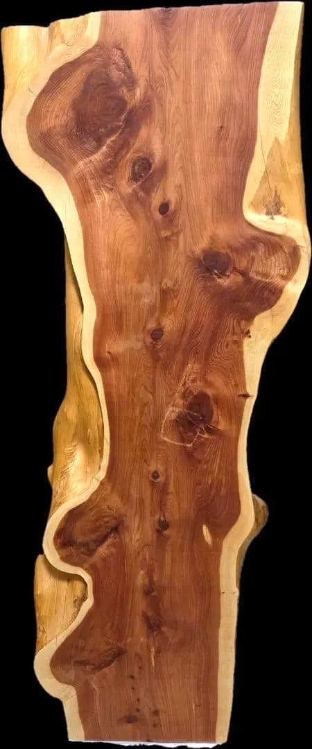 ​【極上杢】イブキ 一枚板 敷板 花台 飾り棚 変木 レジン カウンター天板