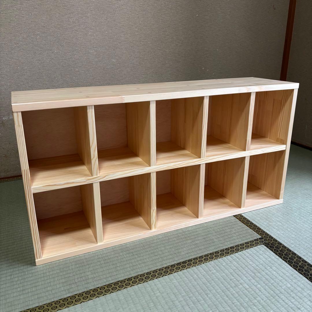 ハンドメイド　格子　棚　小物入れ　オーダー受け付けます。