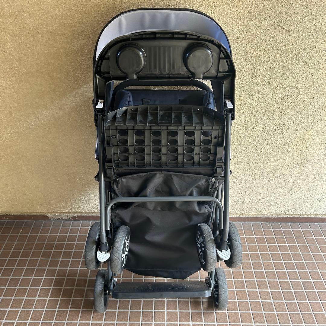 美品✨カトージ KATOJI ベビーカー 二人でゴー 二人乗り 双子 年子