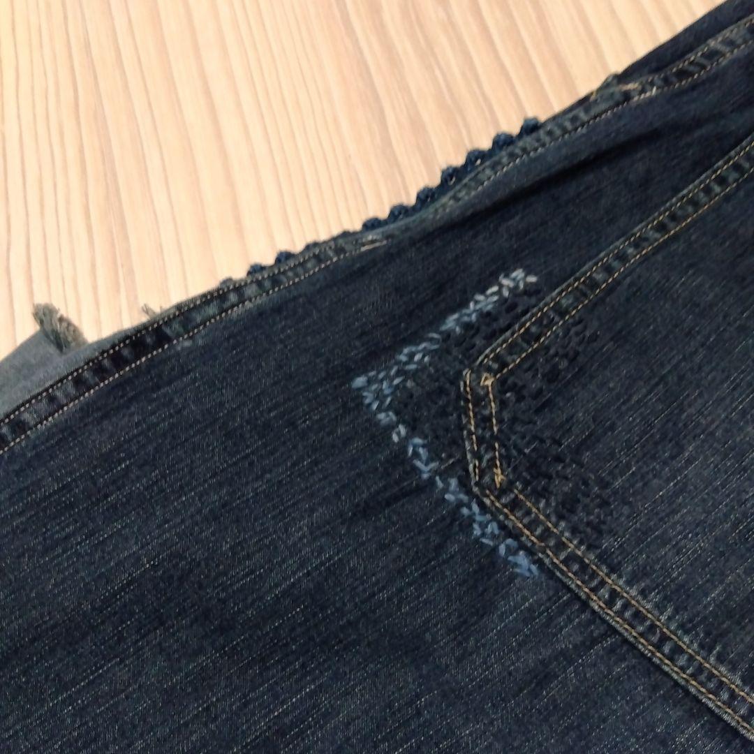 45R★麦比古デニムの908ペインターパンツ遖加工（happy刺し子）今季