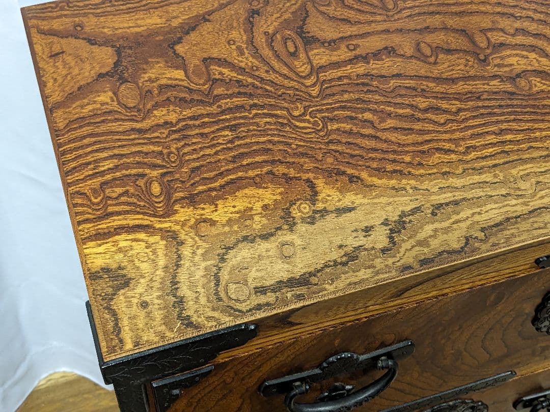 岩谷堂風箪笥 車箪笥 伝統工芸 民芸家具 時代箪笥 高級 和家具 和箪笥