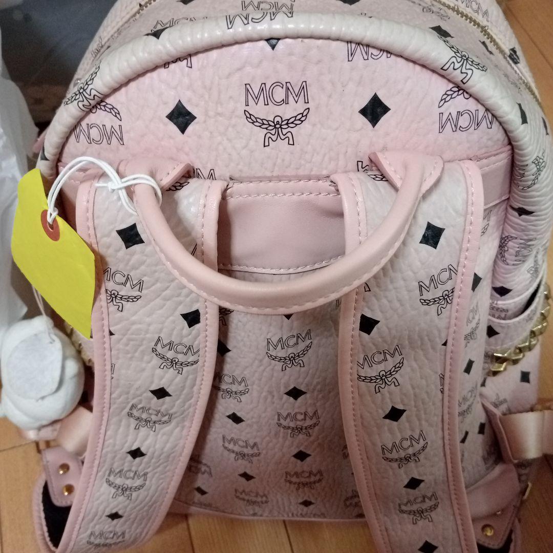 MCM　ピンク　バックパック　リュック