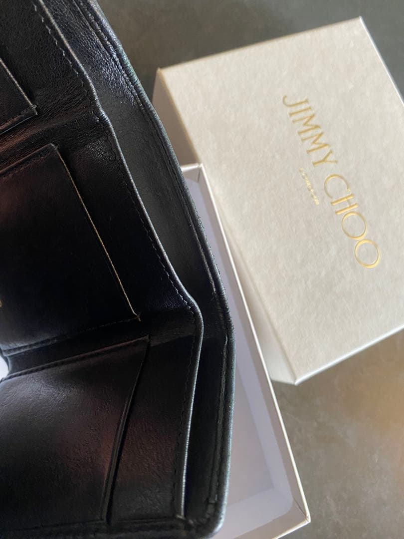 JIMMY CHOO NEMO LTR 143 三つ折り財布