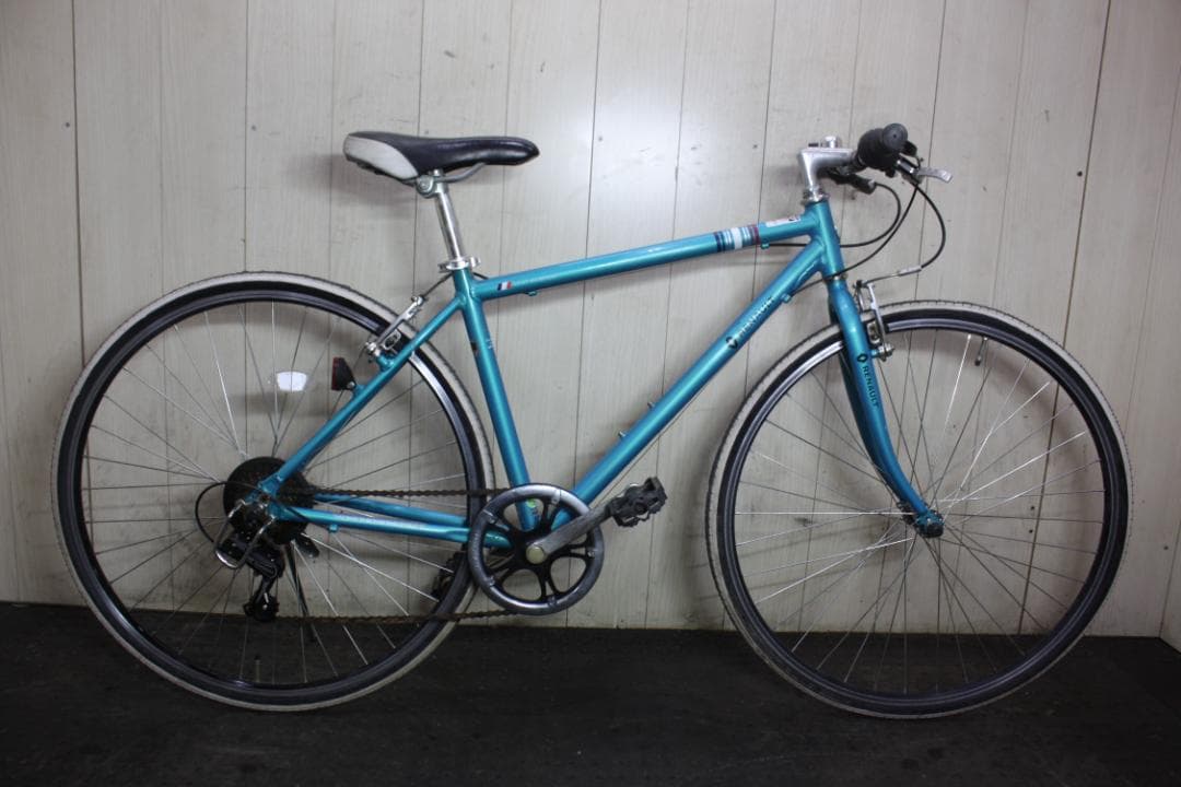 定価43,856円ルノー700C シマノ6速アルミ 440mm クロス BLUE