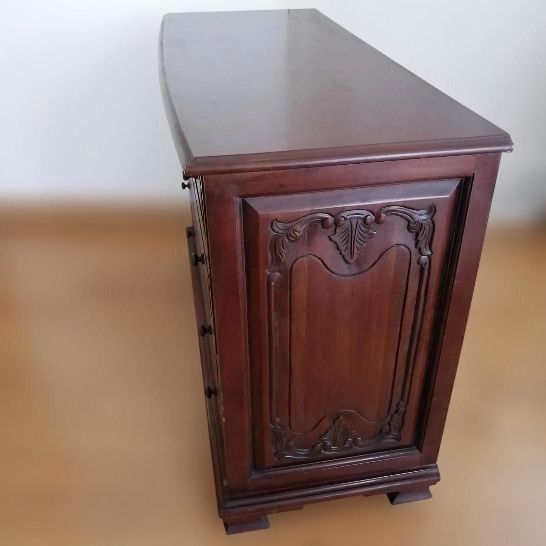 木製チェスト 整理タンス クラシック アンティーク ヴィンテージ家具