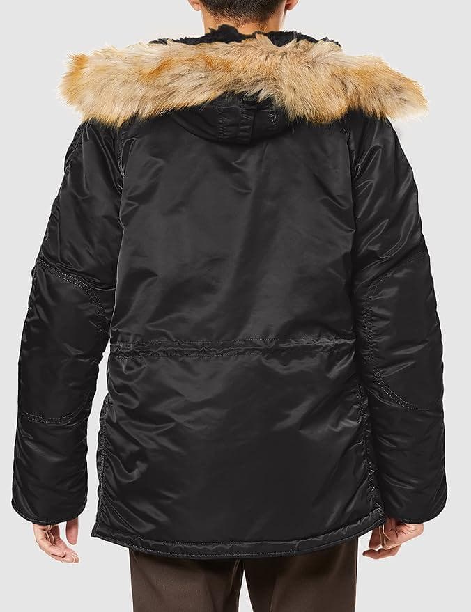 アルファ インダストリーズ　N-3B ミリタリージャケット ブラック XL