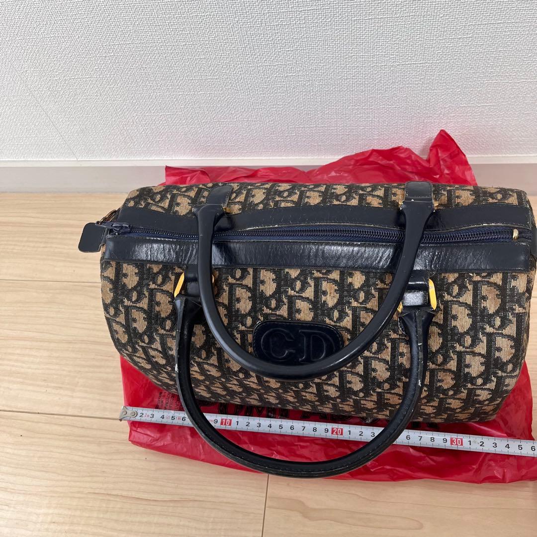 ディオールボストンバック　ビンテージ　（難あり）