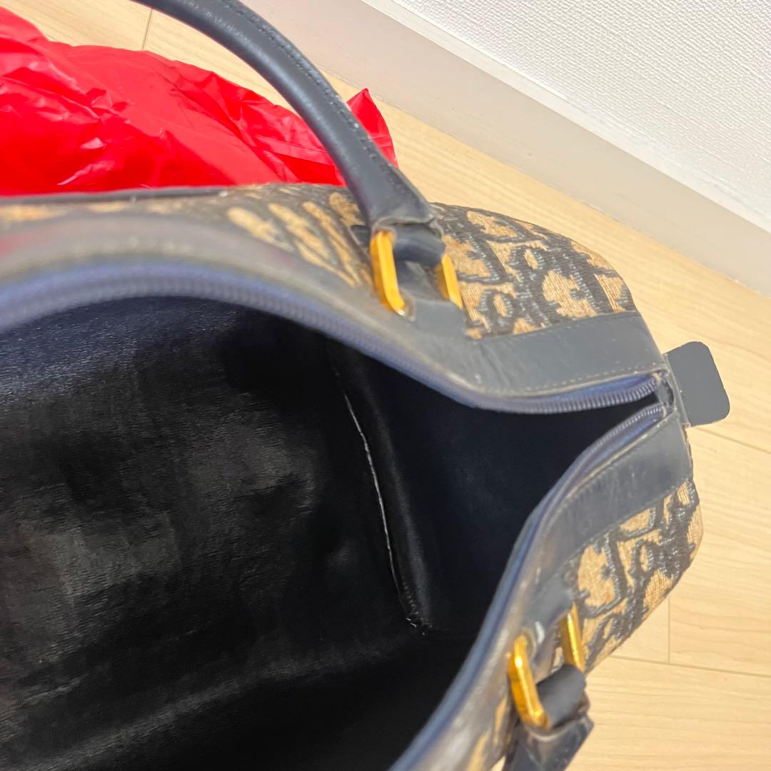 ディオールボストンバック　ビンテージ　（難あり）