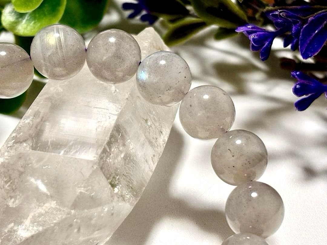 感謝特価　最高品質　超希少入手困難　神秘的輝き　オーロラグレージュラブラドライト