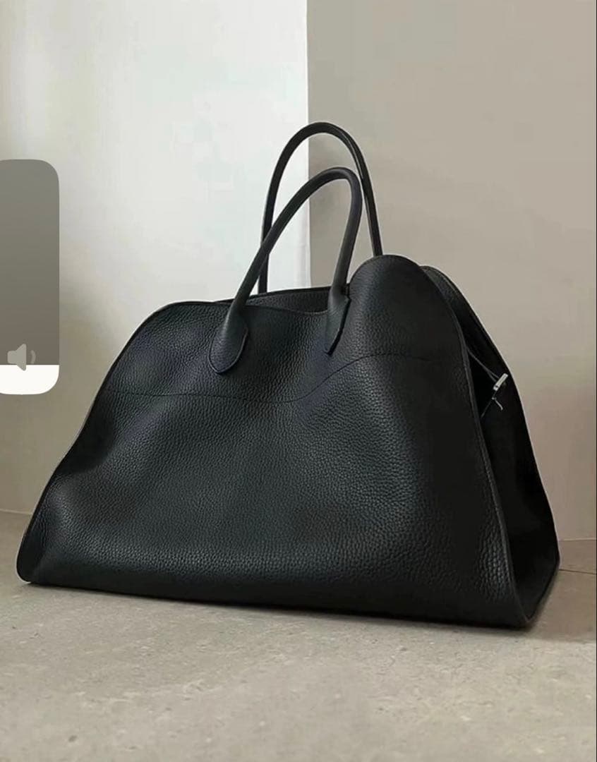 【専用】【gypsophia】牛側ベルトボストンバッグ(ラージ)