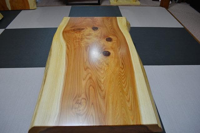 №52秋田杉一枚板座卓☆厚板☆3帖～6帖⭐︎セール品