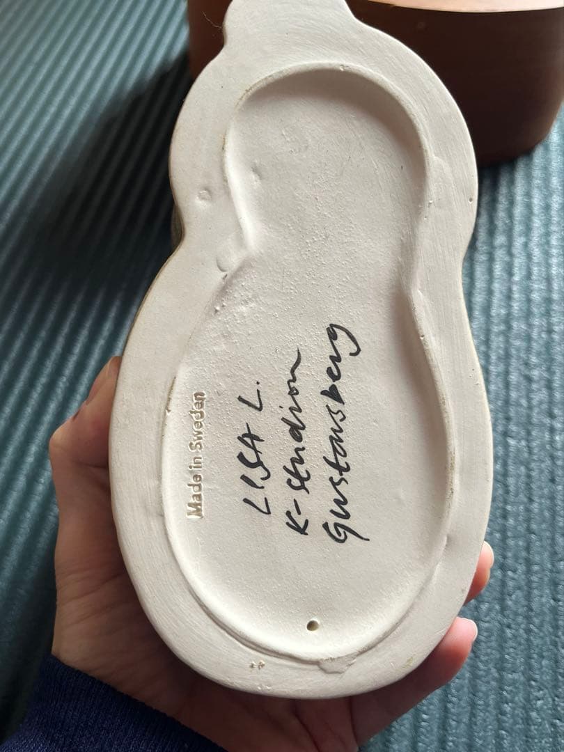 リサラーソン 猫 マイ Maj グレー 北欧　グスタフスベリ