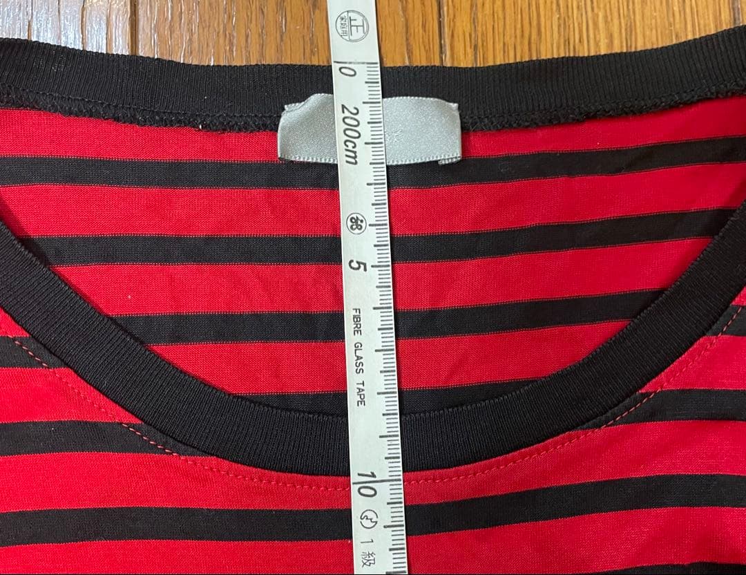 新品未使用 DiorHomme ロングTシャツ 44 XXS グレー 付属完備