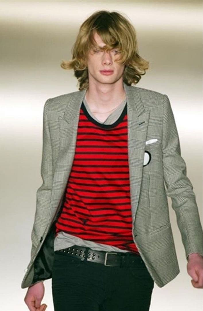 新品未使用 DiorHomme ロングTシャツ 44 XXS グレー 付属完備