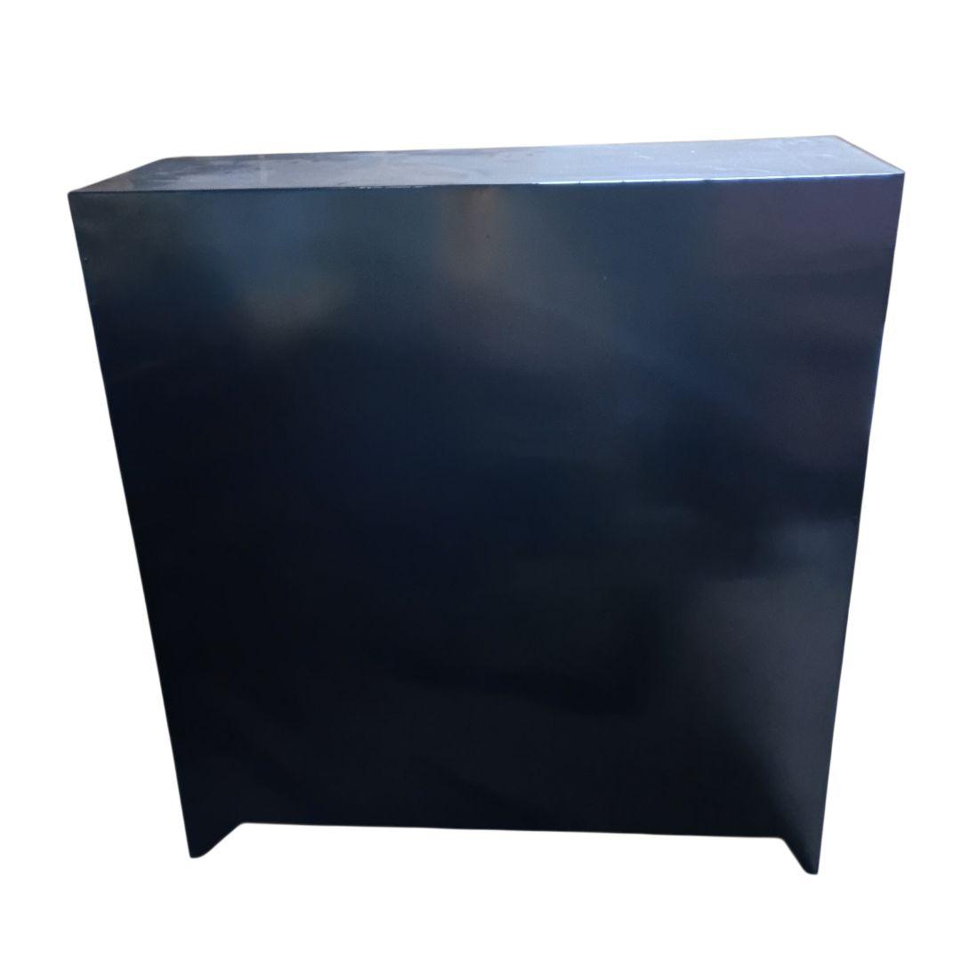 飾り棚　漆塗り　螺鈿入　朱赤　民芸家具　七門