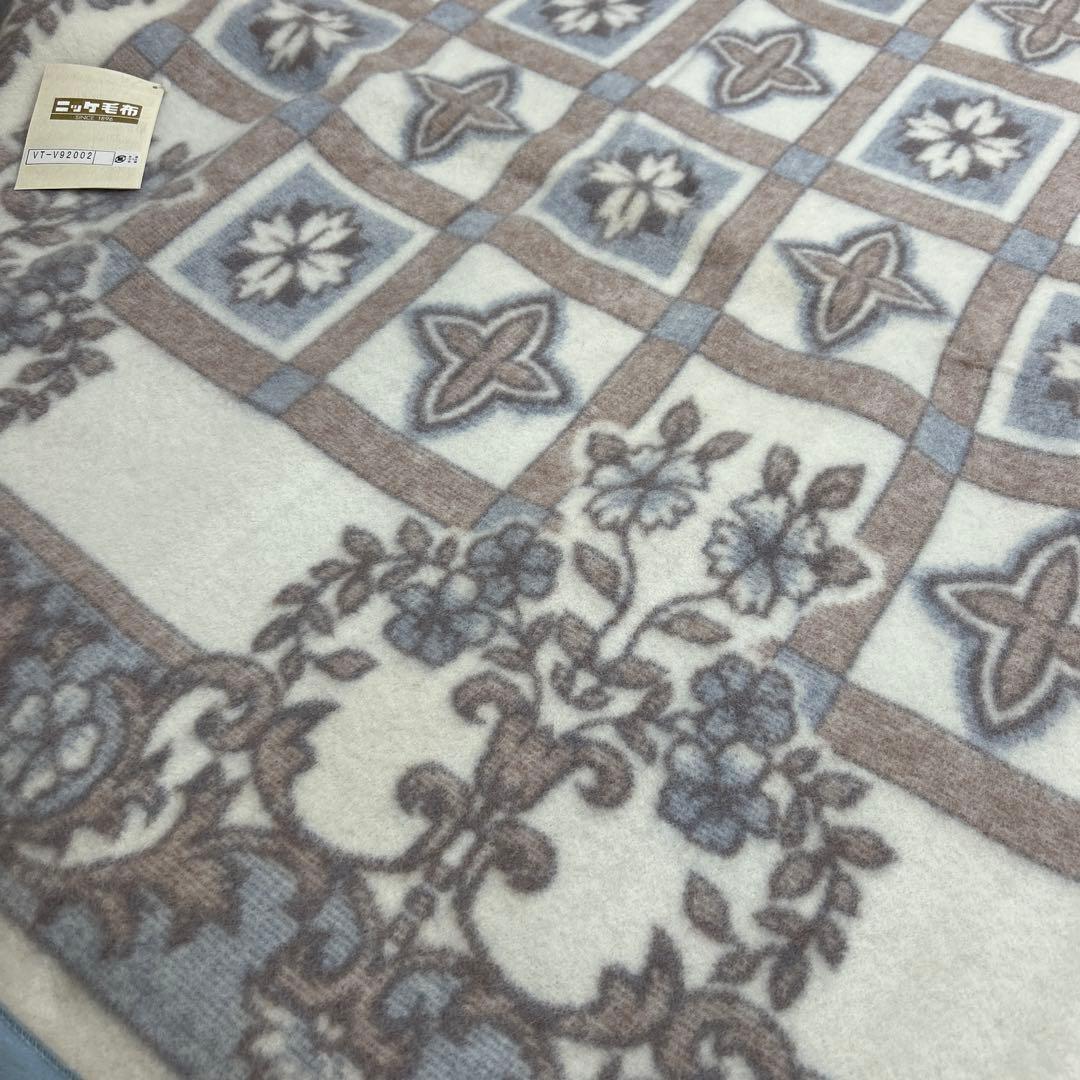 ニッケ毛布　カシミヤ入りニッケ毛布　2枚組　NIKKE 日本製 ニッケ商事