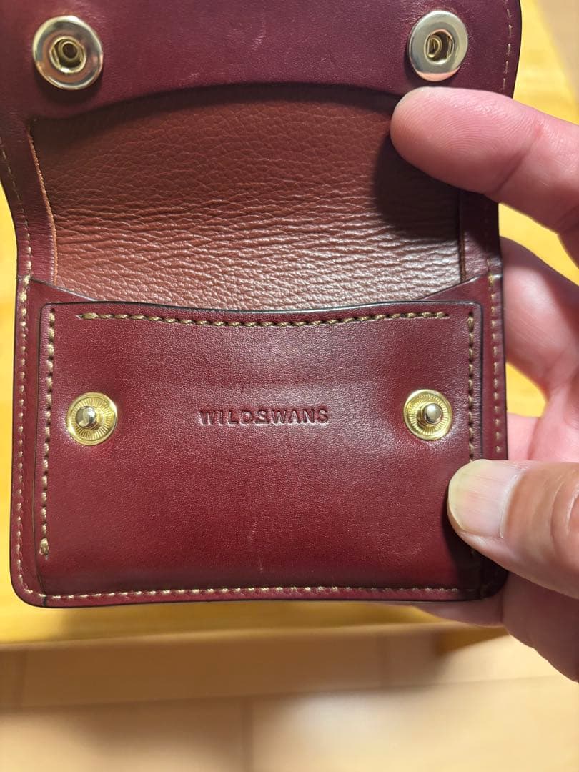 ワイルドスワンズ タング　イングリッシュブライドル　バーガンディ