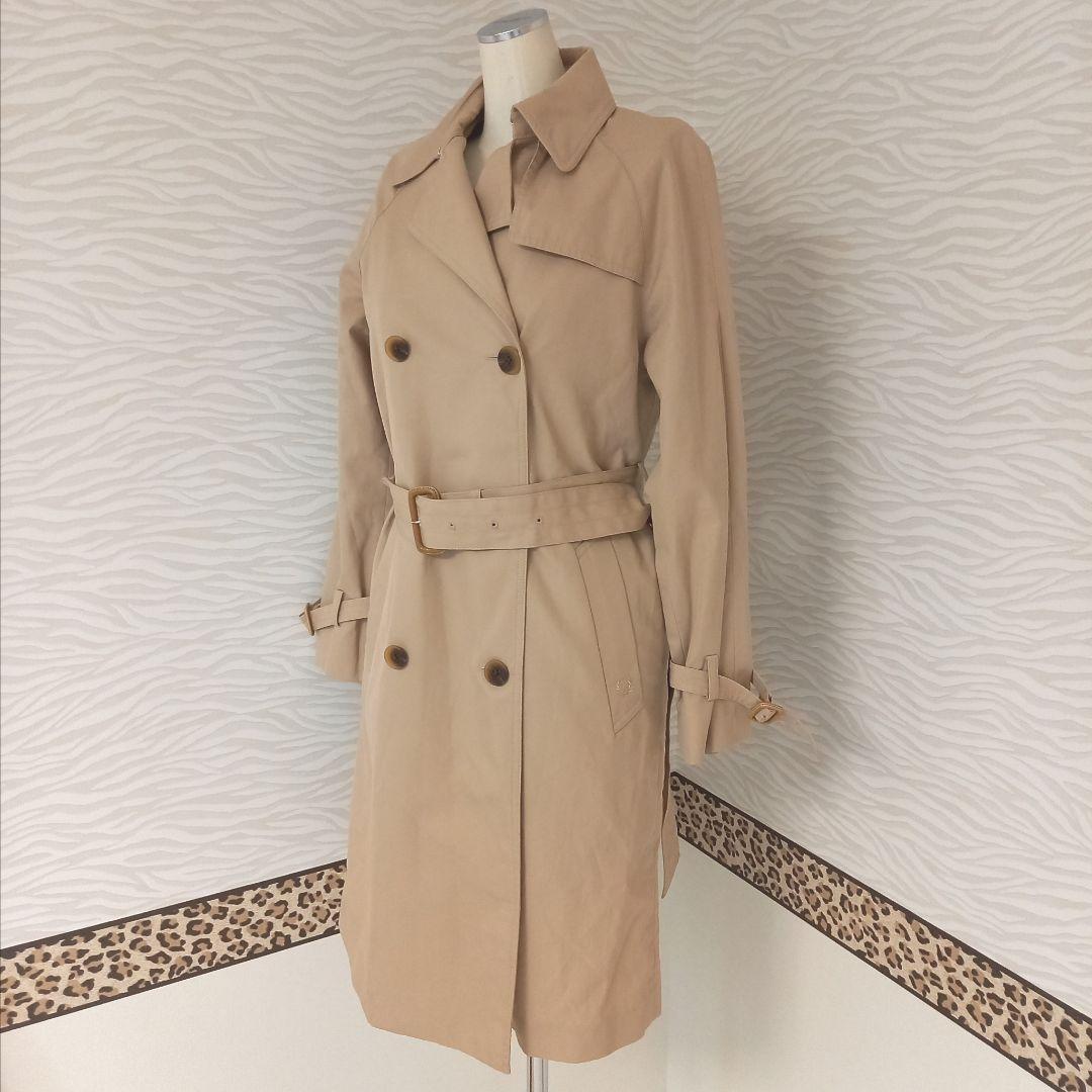 美品　フレッドペリー　ライナー付　トレンチコート　ベージュ　サイズ36