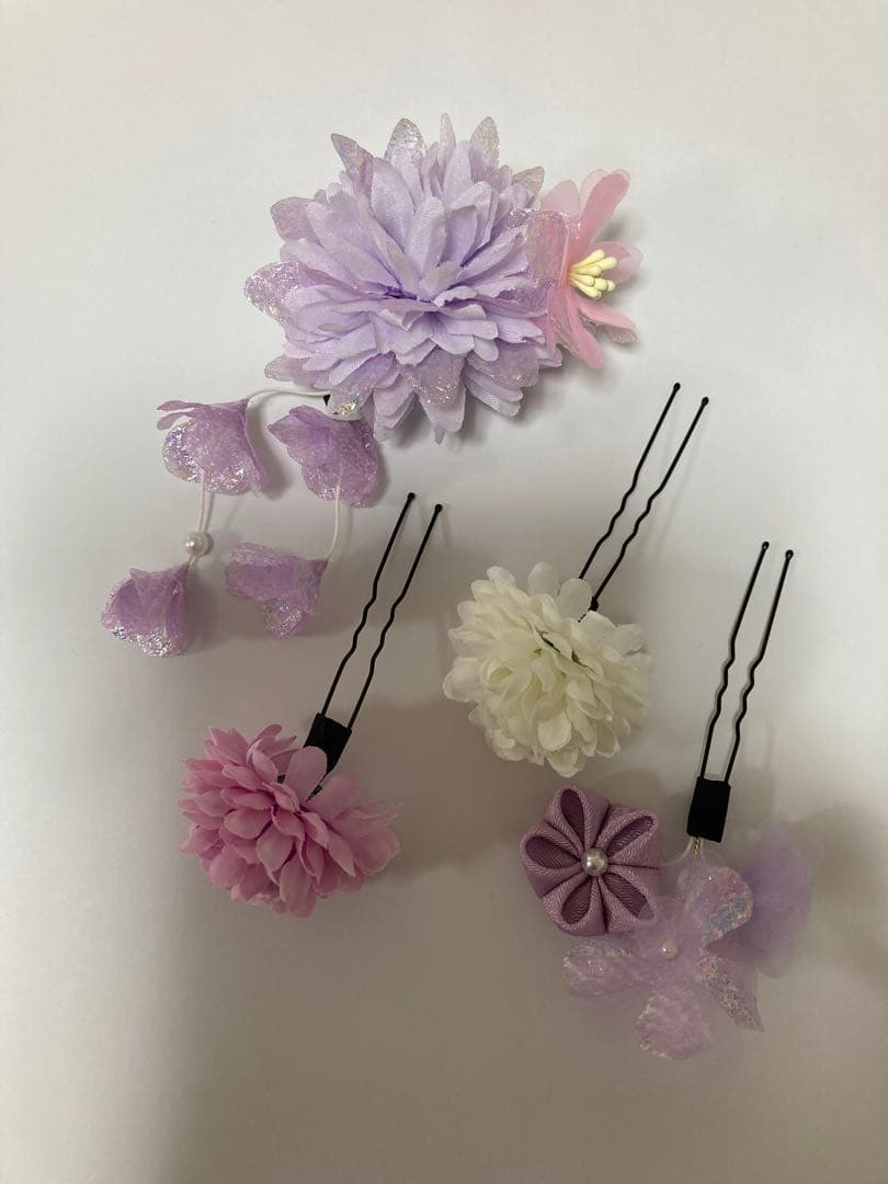 ブーツ&髪飾り付！ アリサナ　袴　150 5点セット＋２セット　卒業式