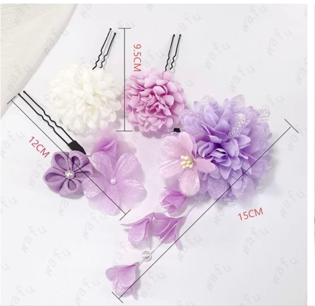 ブーツ&髪飾り付！ アリサナ　袴　150 5点セット＋２セット　卒業式