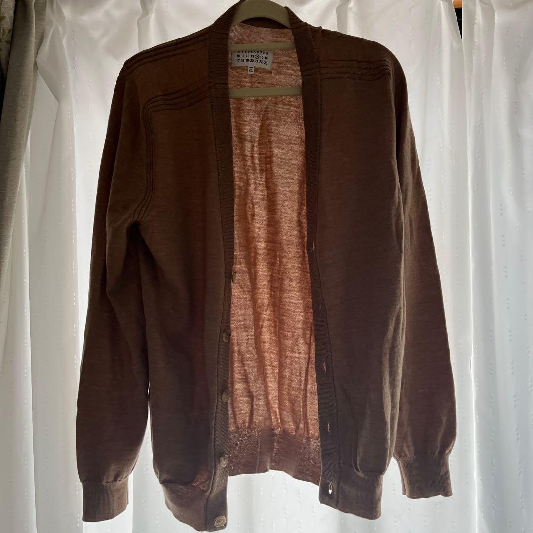 r*u様 Maison Martin Margiela ブラウンカーディガン サ