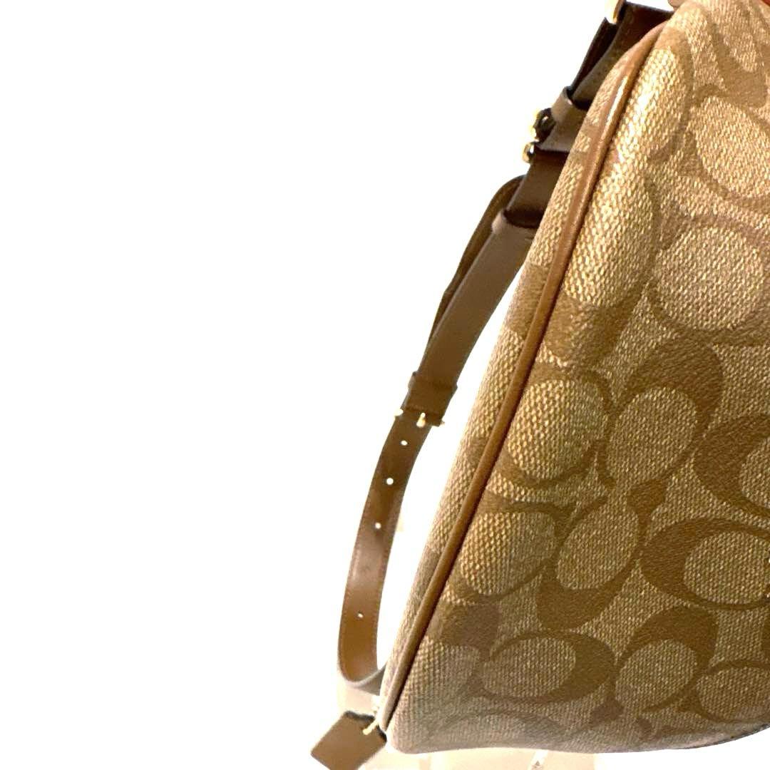 【新品】COACH コーチ F48740シグネチャーキャンバスベルトバッグ