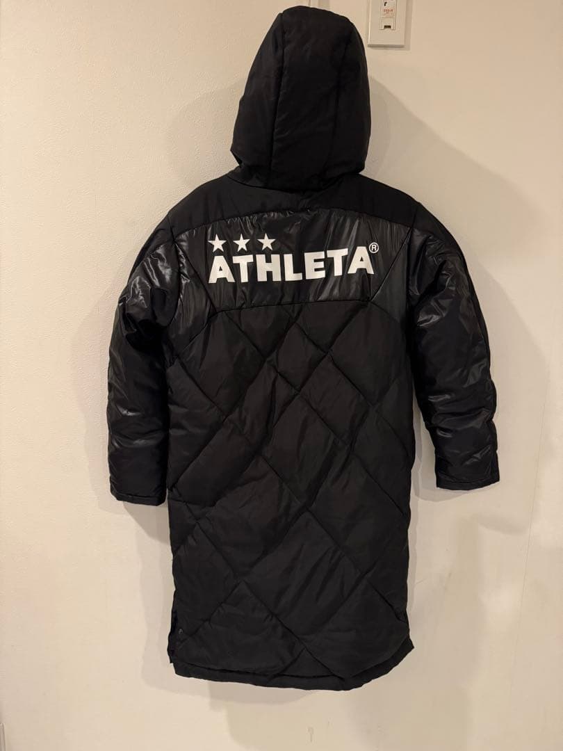 ATHLETA ベンチコート ブラック S