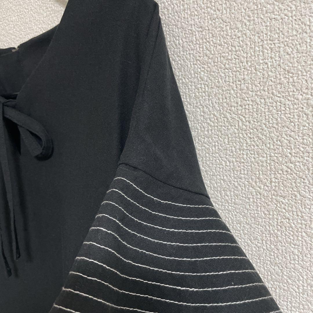 keep my closet オールインワン　黒　フリル　sirin 低身長