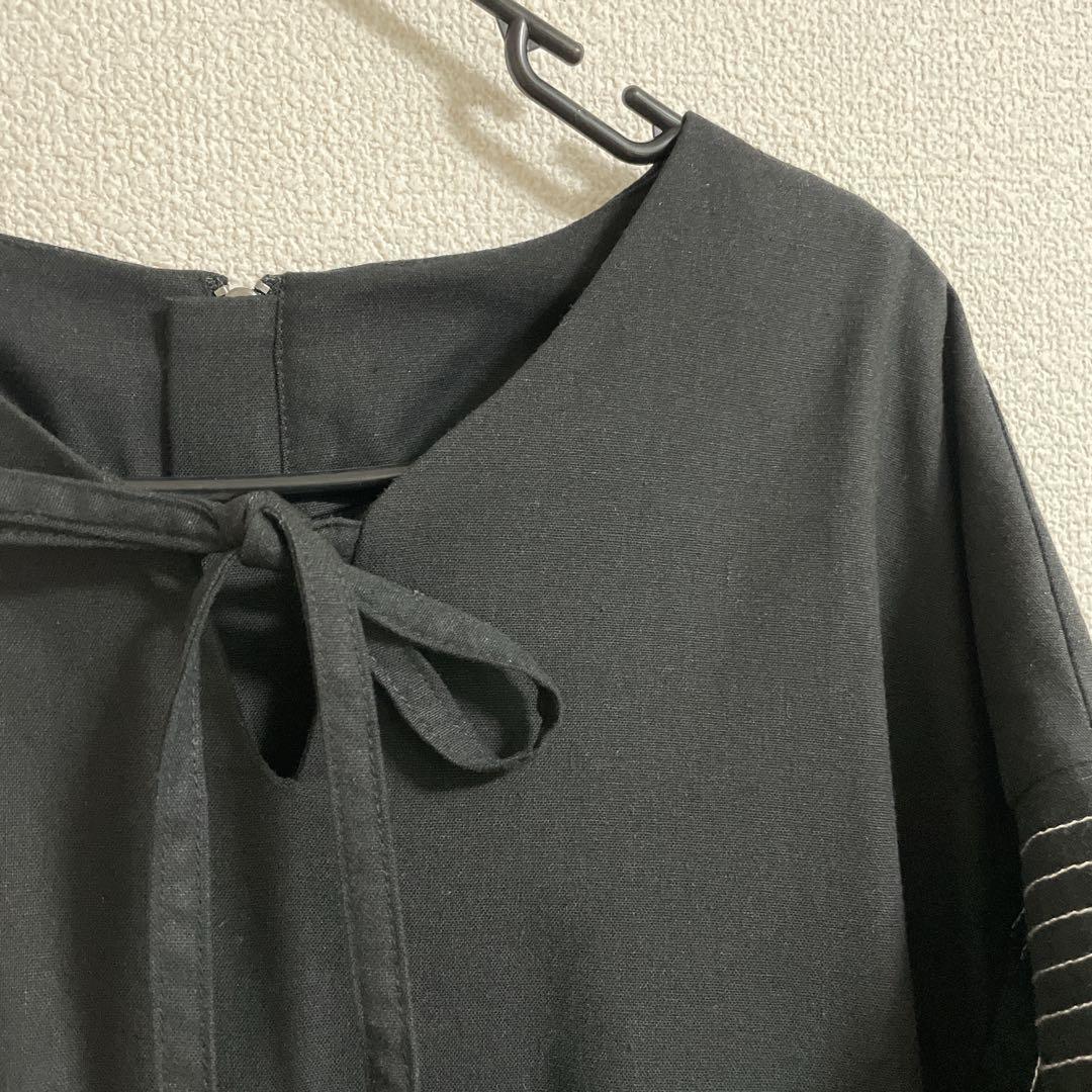 keep my closet オールインワン　黒　フリル　sirin 低身長